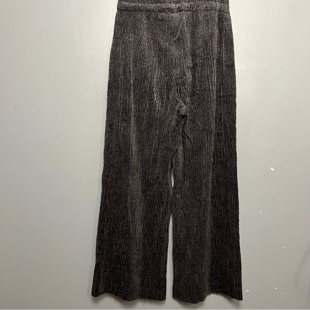 Missing You Already Corduroy Square Neck Jumpsuit Charcoal Gray Women’s Size S - Picture 6 of 12